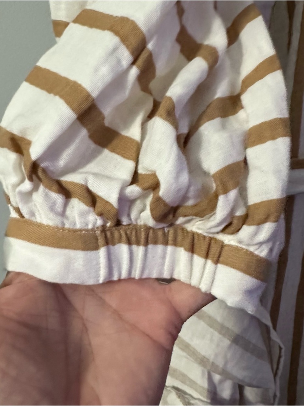 Chico's Striped Cotton-Gauze Shirtdress Size 14 NWT - Picture 11 of 12